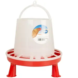 Comparateur de prix : duvoplus, MANGEOIRE Plastic Poulet avec Pieds 7L - 6KG, Oiseaux, Poulet