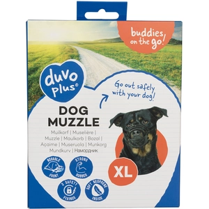 Muselière pour chien en caoutchouc Duvoplus Noir XS 11437 pas cher