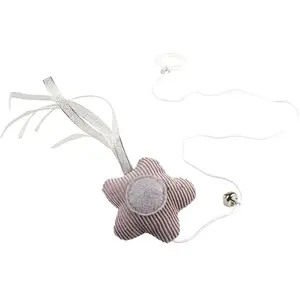 Comparateur de prix : Jouet peluche pour chat étoile avec élastique et cloche Duvoplus Cushy...