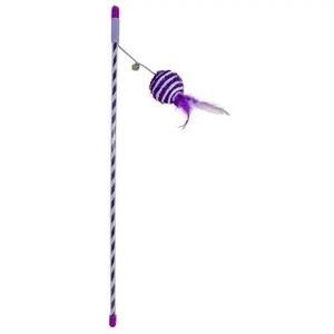 Canne à pêche pour chat balle de paillettes Duvoplus Catchy (x3) pas cher
