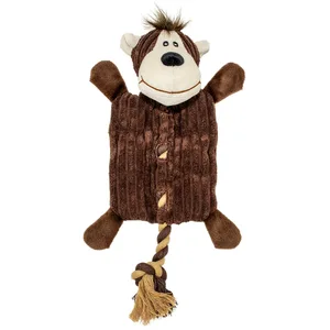 Comparateur de prix : duvoplus, Zoo Friends Mia Singe Plat 34x21x9cm Brun, Jouet, Brun, Chien