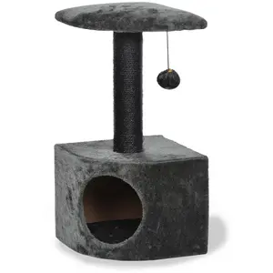 Duvo+ Tour Griffoir Avec Lit Pour Chat Benny 30x30x58 Cm