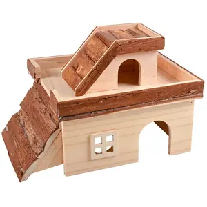 Comparateur de prix : duvoplus, Hacienda en bois rongeurs 34x24x22CM, rongeur, Rongeurs