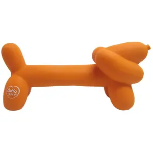 Jouet pour chien cochon innocent en latex Duvoplus Rose 6,5x3,8x4,6 cm... pas cher