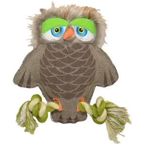 Jouet pour chien Duvoplus Hibou Canvas TU pas cher