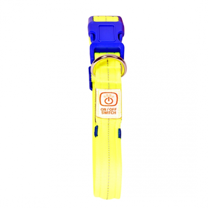 Collier lumineux Chien - Duvoplus flash light USB - 30-40 cm pas cher