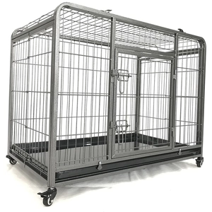 Comparateur de prix : Cage de transport pour chien super robuste Duvoplus Gris 123x75x81 cm 10664