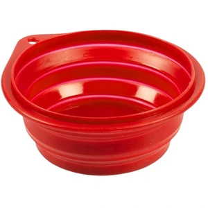 Comparateur de prix : Gamelle pour chien escamotable en silicone Duvoplus Rouge 22x22x3 cm 1717065