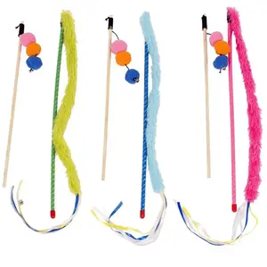 Comparateur de prix : duvoplus, Canne À Pêche pour Chat Queue & Ballons Mix, Jouet pour Chat, Renforce Le Lien avec Votre Chat, Encourage Le Chat à bouger, pour des Heures de Plaisir de Jeu