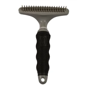 Comparateur de prix : Peigne pour chien anti-noeuds 20 pins Duvoplus Noir 16,5x11x4,5 cm 10053