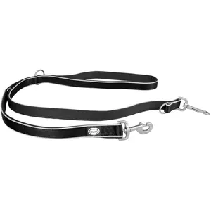 Laisse pour chien en nylon Duvoplus Explor West Duo Noir 200x2,5x1 cm ... pas cher