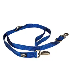 Laisse pour chien en nylon Duvoplus Explor East Duo Bleu 200 cm 11035 pas cher