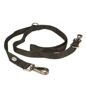 Laisse pour chien en nylon Duvoplus Explor East Duo Noir 200 cm 11022 pas cher