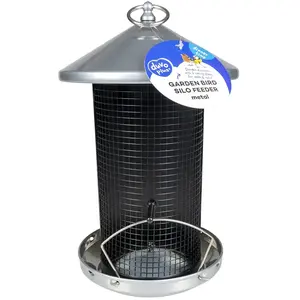 Comparateur de prix : Mangeoire pour oiseaux en métal combi Duvoplus Silo TU