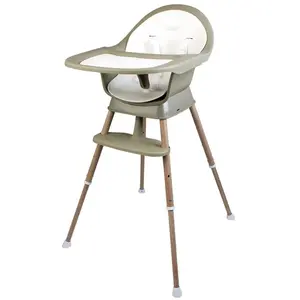 Chaise haute évolutive Ultimo 3 Luxe - Thym - Quax pas cher