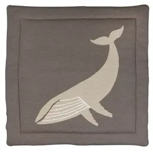 quax Tapis de jeu Baleine (100 x 100 cm) pas cher