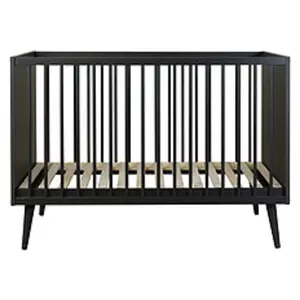 quax Lit bébé à barreaux Cocoon Eboni (120 x 60 cm) pas cher