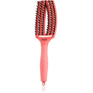 Comparateur de prix : Olivia Garden Fingerbrush Boar & Nylon brosse à cheveux aux fibres de ...
