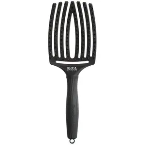 Comparateur de prix : Olivia Garden Fingerbrush Combo L Black Brosse universelle 1 art.