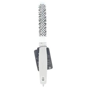 Comparateur de prix : Brosse brushing Expert Blowout Shine nylon blanc & gris 15mm Olivia Garden