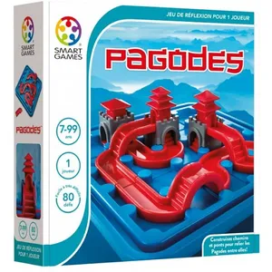 SmartGames Décoration - SMART GAMES - Pagodes - 3 éléments - Intérieur - Mixte pas cher