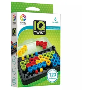 Comparateur de prix : Smart Games - SG 488 - Jeu de Société - IQ - Twist - 120 Défis