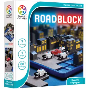 SmartGames Lautapelit Smart Games - Roadblock, Puzzle Game with 80 Challenges, 7+ Years pas cher