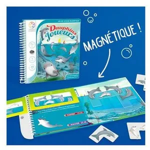 Jeu de voyage magnétique Smartgames Dauphins joueurs pas cher