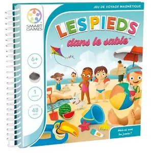 Comparateur de prix : Jeu de voyage magnétique Smartgames Les pieds dans le sable
