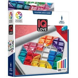 Comparateur de prix : smart games - IQ Love, Puzzle Game with 120 Challenges, 2 Playing Modes, 7+ Years