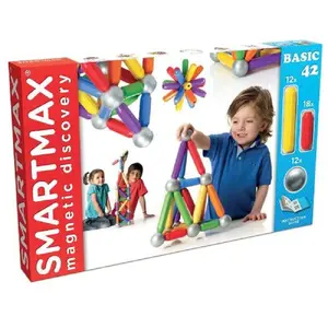 Comparateur de prix : Smart - Construction aimantée - SmartMax Basic : Set 42 pièces