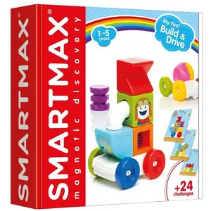 SMARTMAX MY FIRST - VEHICULE A CONSTRUIRE (24 DEFIS) pas cher