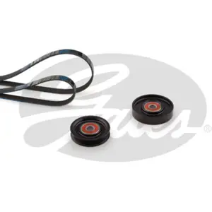 Comparateur de prix : Jeu de courroies trapézoïdales à nervures Micro-V® Kit K034PK833 Gates K034PK833