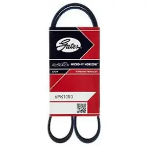 Comparateur de prix : Courroie trapézoïdale à nervures Micro-V® 6PK1053 Gates 6PK1053