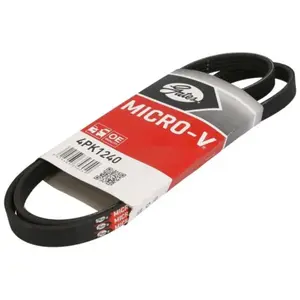 Comparateur de prix : Courroie trapézoïdale à nervures Micro-V® 4PK1240 Gates 4PK1240