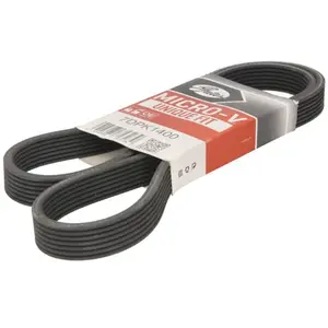 Comparateur de prix : Courroie trapézoïdale à nervures Micro-V® 7DPK1400 Gates 7DPK1400