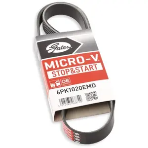 Courroie trapézoïdale à nervures Micro-V® 6PK1745 Gates 6PK1745