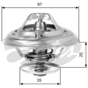 Comparateur de prix : Thermostat, liqiuide de refroidissement GATES, par ex. pour VW, Seat, Audi, Ford
