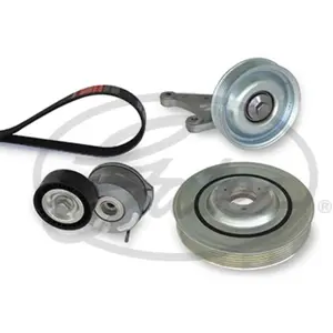 Comparateur de prix : Jeu de courroies trapézoïdales à nervures Micro-V® Kit K086PK1245 Gates K086PK1245