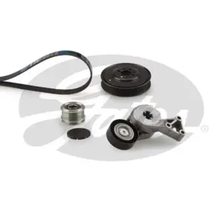 Jeu de courroies trapézoïdales à nervures Micro-V® Kit K126DPK1195 Gates K126DPK1195 pas cher