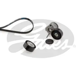 Comparateur de prix : Jeu de courroies trapézoïdales à nervures Micro-V® Kit K076PK2063 Gates K076PK2063