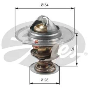 Comparateur de prix : Thermostat, liqiuide de refroidissement GATES, par ex. pour Hyundai, KIA