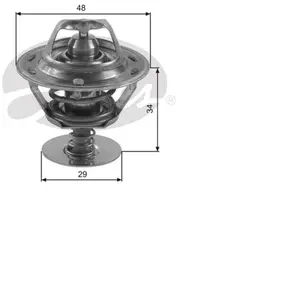 Comparateur de prix : Thermostat, liqiuide de refroidissement GATES, par ex. pour Nissan, Toyota, Daihatsu, VW, GEO