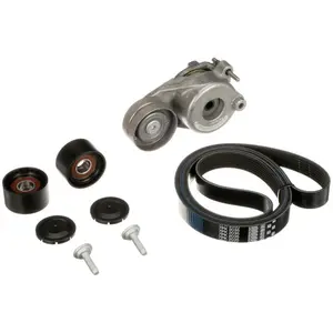 Comparateur de prix : Pompe à eau+Jeu de courroie trapézoïdale à nervures Micro-V® Kit GATES...
