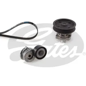 Comparateur de prix : Pompe à eau + jeu de courroie trapézoïdale à nervures GATES KP26PK1183