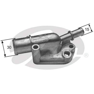 Thermostat, liqiuide de refroidissement GATES, par ex. pour Innocenti, Fiat pas cher