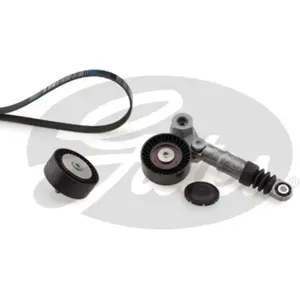 Comparateur de prix : Jeu de courroies trapézoïdales à nervures Micro-V® Kit K026PK1583 Gates K026PK1583