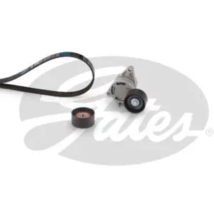 Comparateur de prix : Jeu de courroies trapézoïdales à nervures Micro-V® Kit K017PK1113 Gates K017PK1113