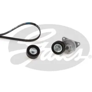 Comparateur de prix : Jeu de courroies trapézoïdales à nervures Micro-V® Kit K026PK2100 Gates K026PK2100