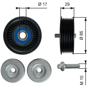 Comparateur de prix : GATES DriveAlign Galet Tendeur T36765